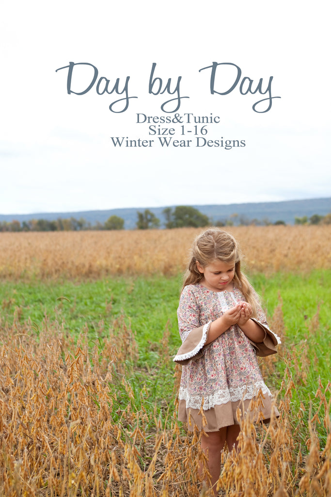 Day by Day Dress and Tunic for girls size 1-16 Day by Day Dress and Tunic for girls size 1-16