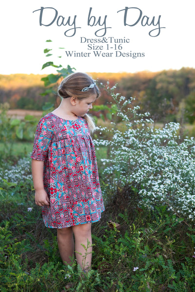 Day by Day Dress and Tunic for girls size 1-16