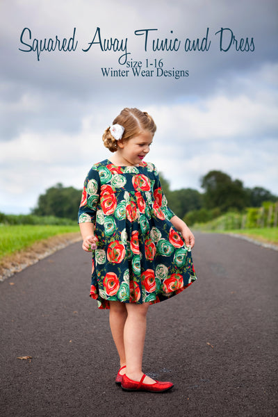 Days Away Pattern Bundle of Day by Day and Squared Away for girls size 1-16
