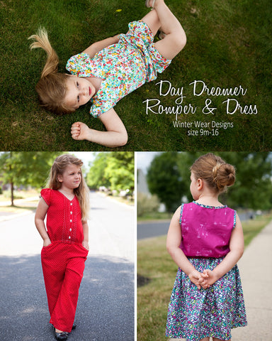 Day Dreamer Romper and Dress for Girls size 9m-16