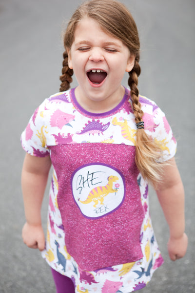 Perfect Panel Tee for Boys and Girls size 1-14
