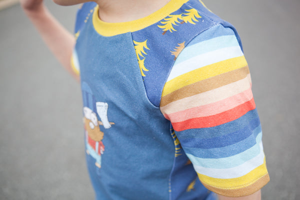 Perfect Panel Tee for Boys and Girls size 1-14