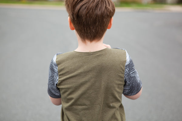 Perfect Panel Tee for Boys and Girls size 1-14