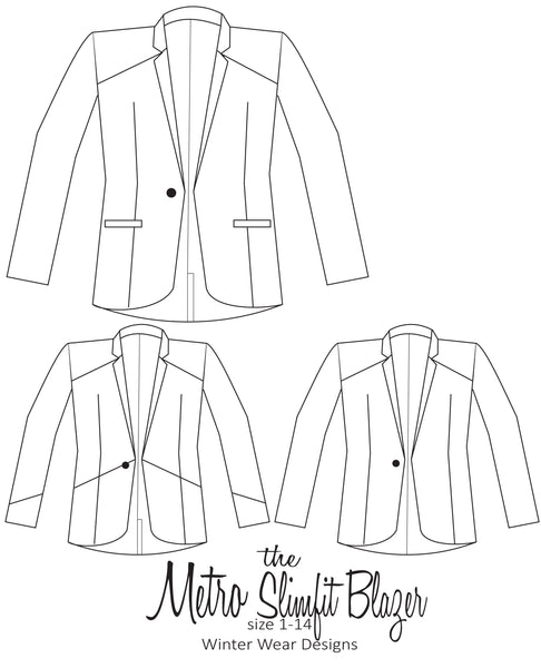 Metro Slimfit Blazer for Boys size 1-14