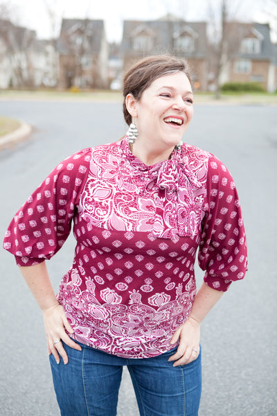 Neck Tie Top Size 00-30
