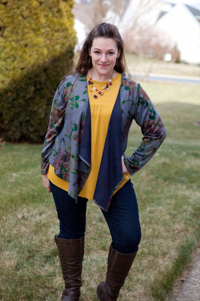 Waterfall Front Add On for the Phresh Blazer for Women size xxs-xxxl - FREE